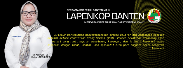 Tuti Alawiyah Ketua Lapenkop Banten